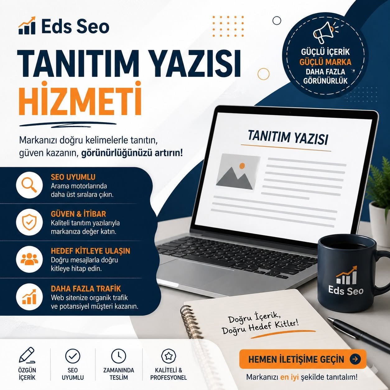 SEO ve AI Uyumlu Tanıtım Yazıları